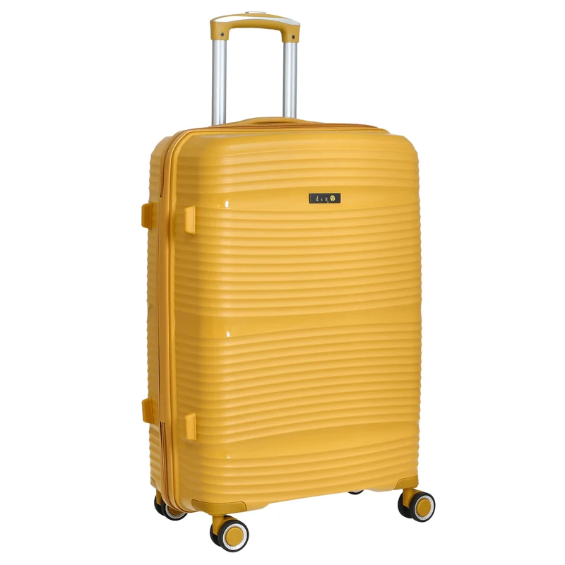 D&N Travel Line 4200 - 4-Rollen-Trolley M 67 cm (yellow)