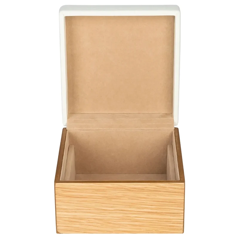 Windrose Wood - Schmuckkästchen 14 cm (creme)