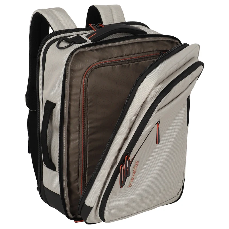 Travelite Crosslite - Bordtasche/Rucksack 43 cm (natur)