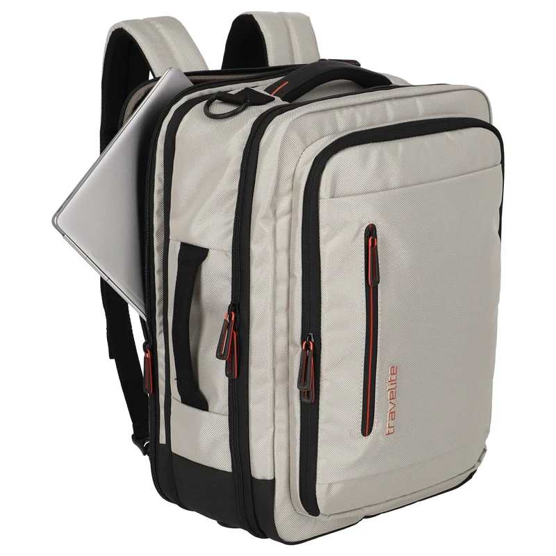 Travelite Crosslite - Bordtasche/Rucksack 43 cm (natur)