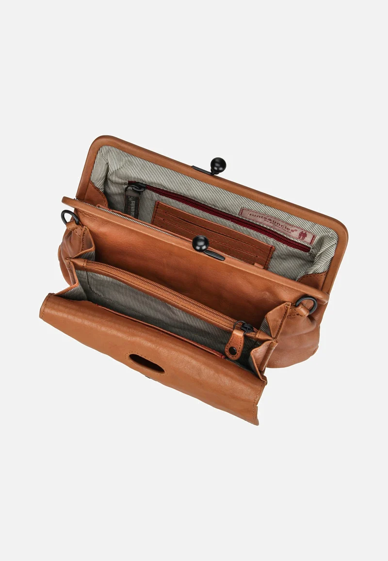 Mrs. Madeline Caramel - Crossbody Bag