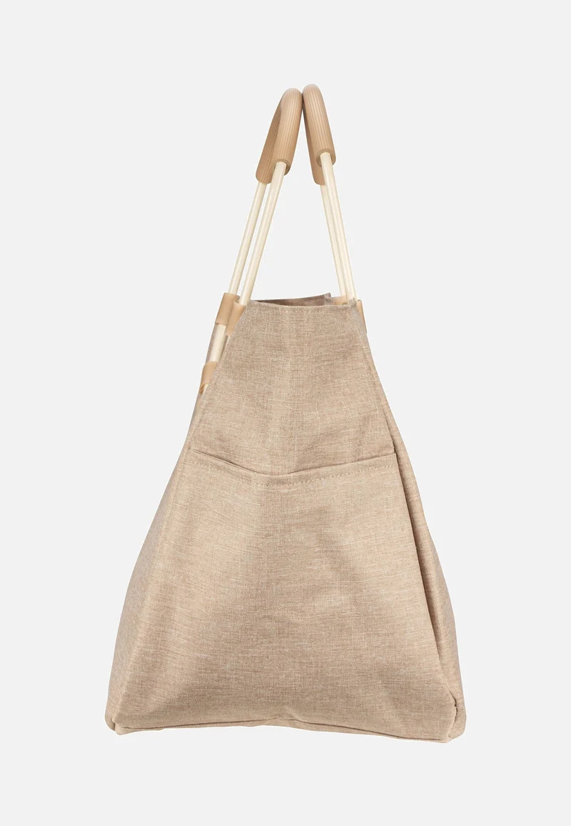 Loopshopper L Frame Twist Coffee - Einkaufskorb