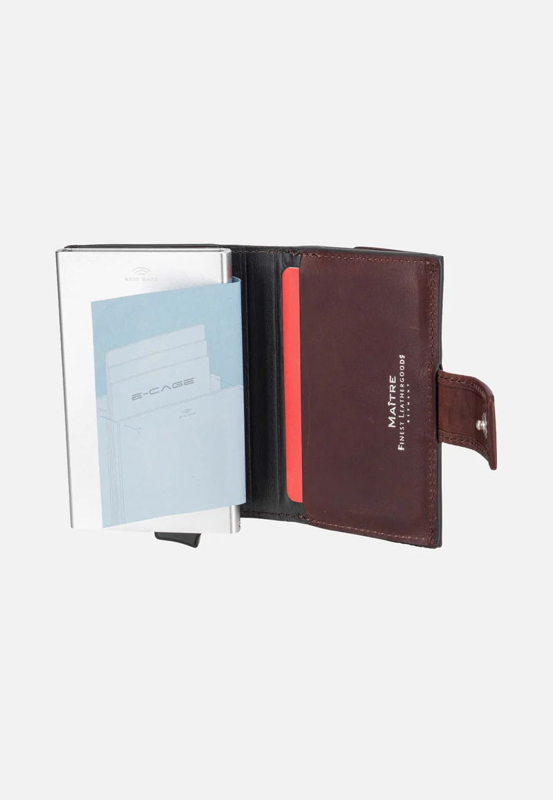 Birkheim C-Three E-Cage SV8 Darkbrown - Portemonnaie