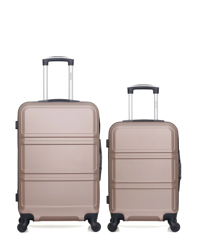 HERO – 2er-Pack: Mittelgroßer Koffer und Handgepäck UTAH