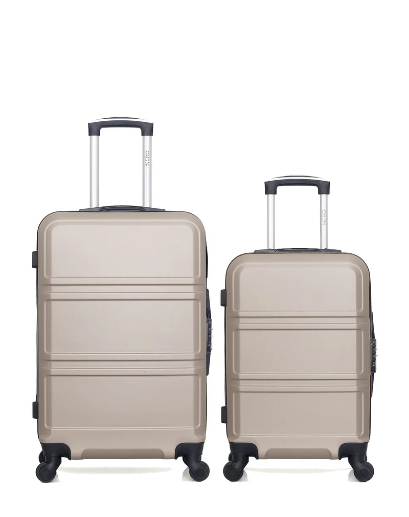 HERO – 2er-Pack: Mittelgroßer Koffer und Handgepäck UTAH