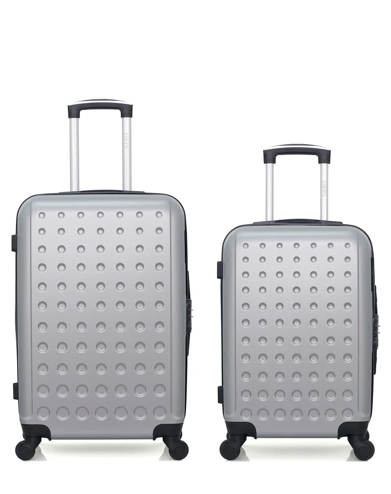 HERO – 2er-Pack: Mittelgroßer Koffer und Handgepäck TAURUS
