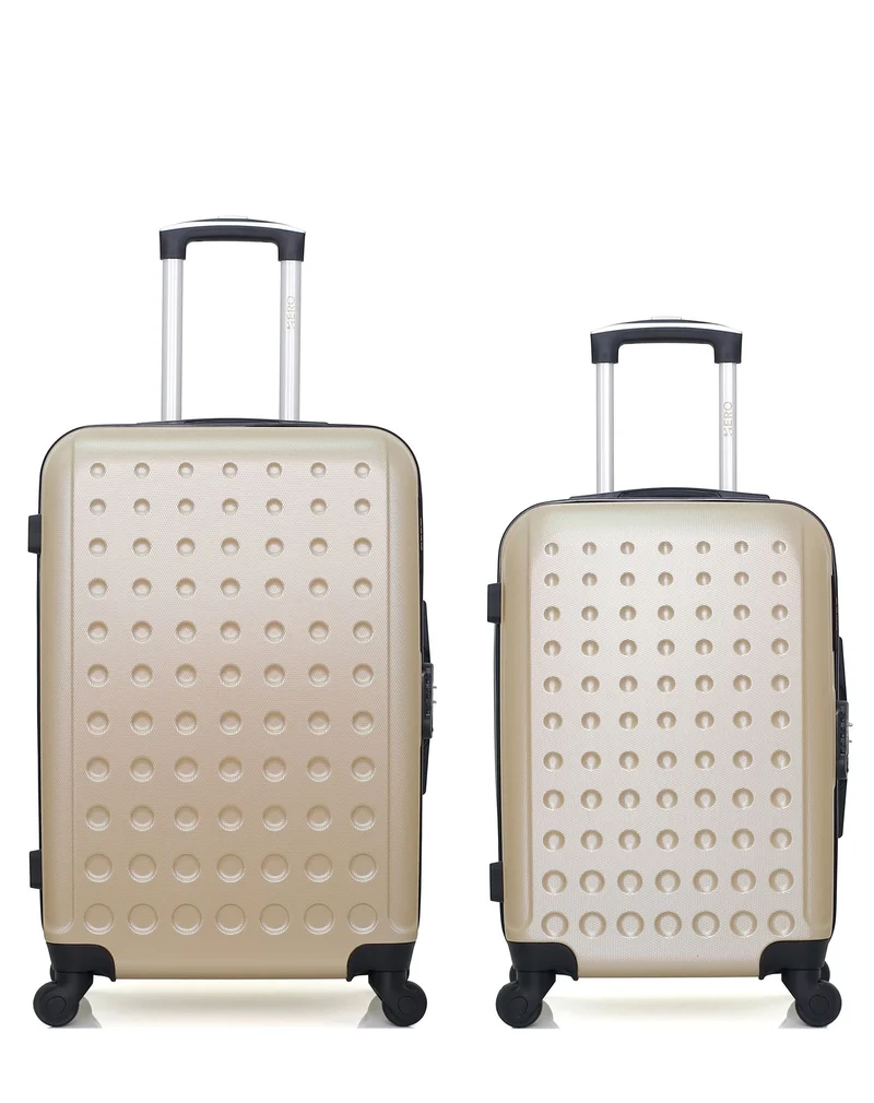 HERO – 2er-Pack: Mittelgroßer Koffer und Handgepäck TAURUS