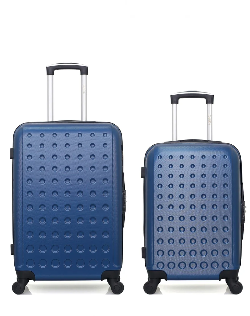 HERO – 2er-Pack: Mittelgroßer Koffer und Handgepäck TAURUS