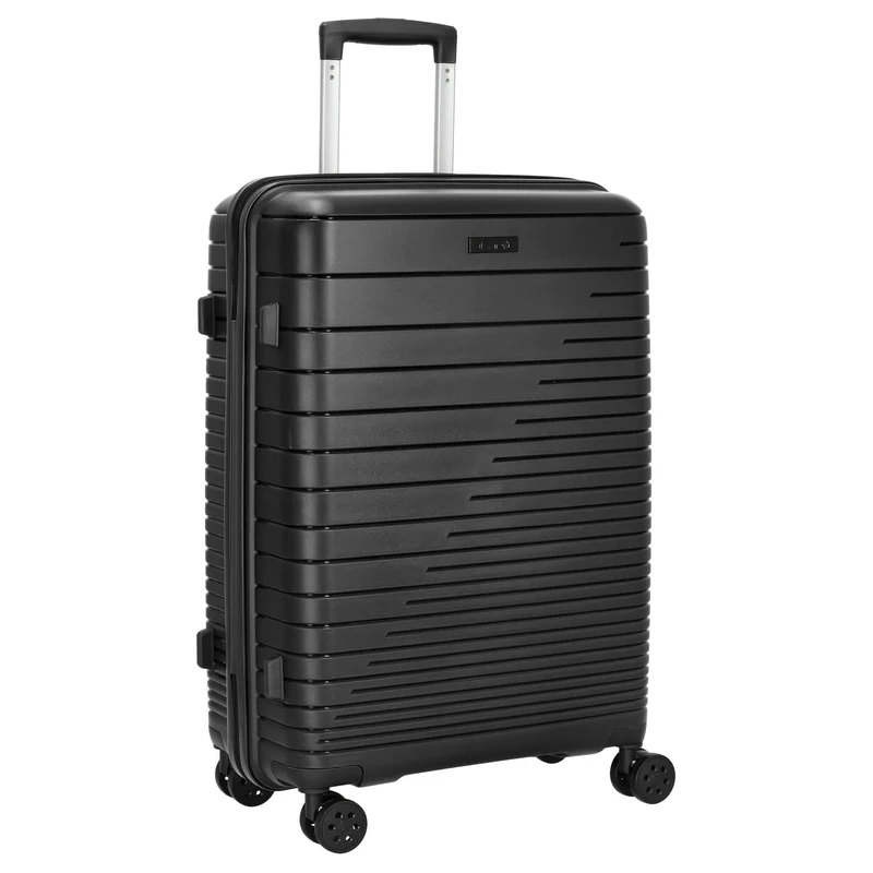 D&N Travel Line 4600 - 4-Rollen-Trolley M 65 cm (black)