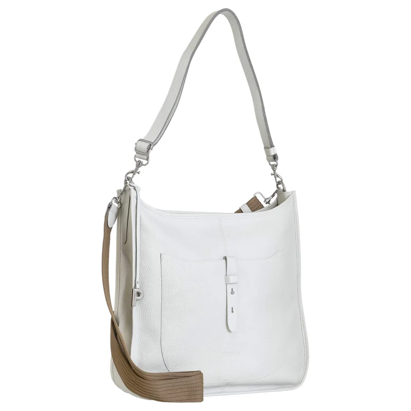 Picard Kronberg - Schultertasche 40 cm Rindleder (white lily)