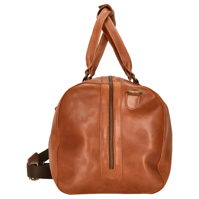 Buckle & Seam Willow Weekender - Reisetasche 50 cm (cognac)