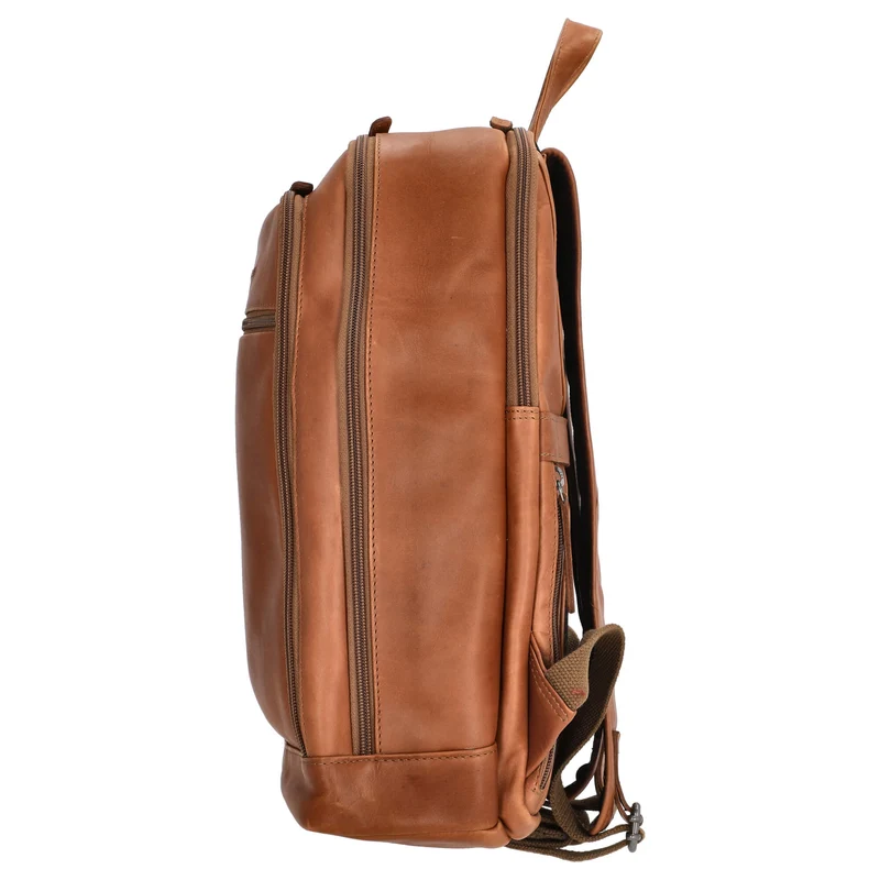The Chesterfield Brand Detroit - Rucksack 14" 39 cm (cognac)
