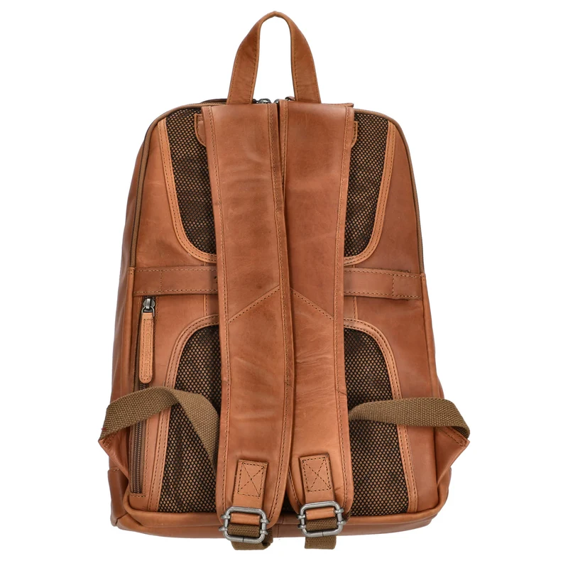 The Chesterfield Brand Detroit - Rucksack 14" 39 cm (cognac)