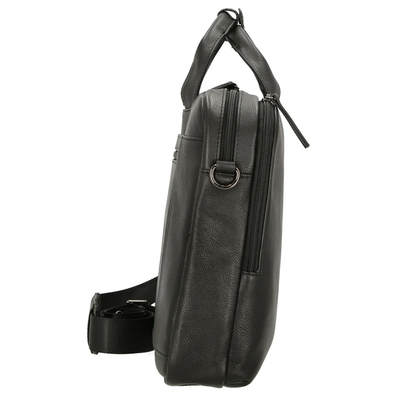 D&N Business Line - Aktentasche 40 cm Leder (black)