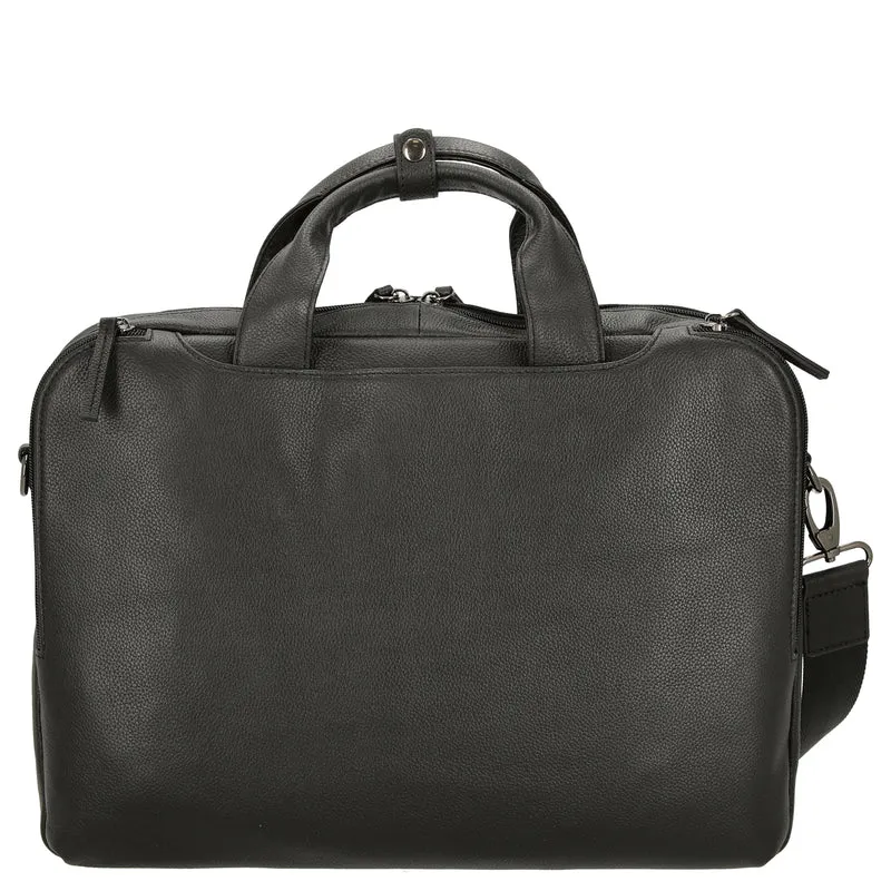 D&N Business Line - Aktentasche 40 cm Leder (black)