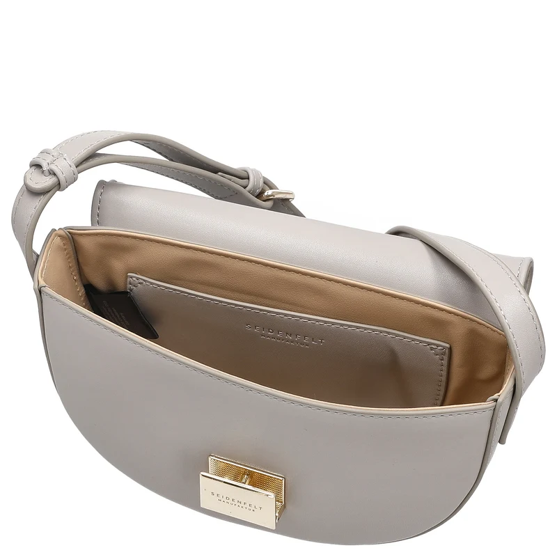 Seidenfelt Ellanda Sadle - Umhängetasche 21 cm (light grey)