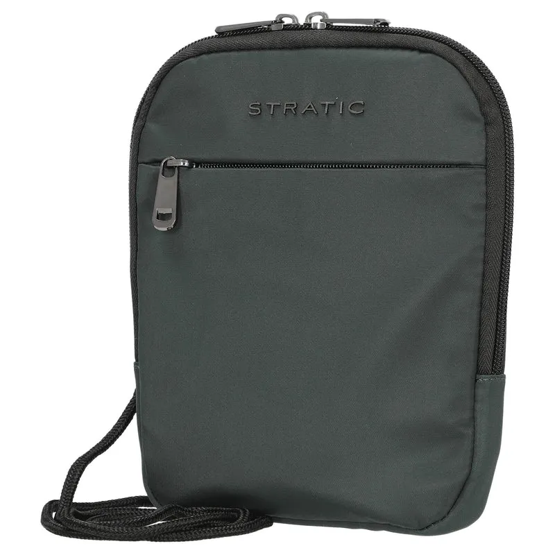 Stratic Pure Body Bag - Umhängetasche 21 cm RFID (dark green)