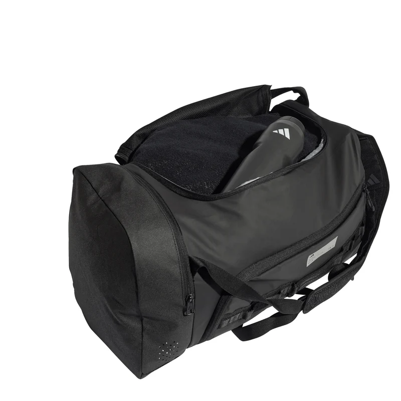 adidas Hybrid Duffle - Reisetasche (black/refsil)