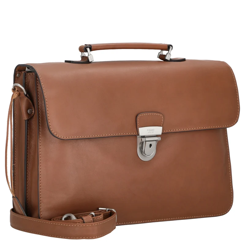 Picard Toscana - Aktentasche 37 cm (camel)