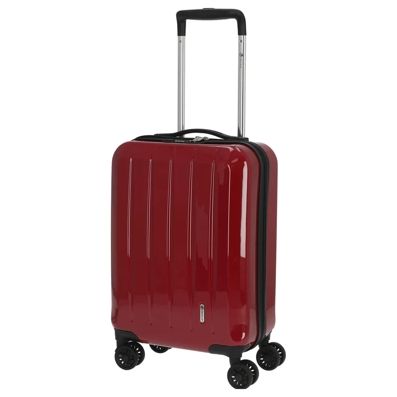 CHECK.IN London 2.0 - 4-Rollen-Trolley 50 cm (beere)