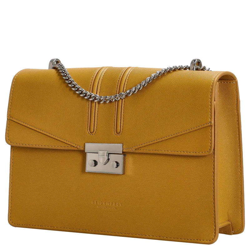 Seidenfelt Roros Big - Schultertasche 28 cm (mustard)