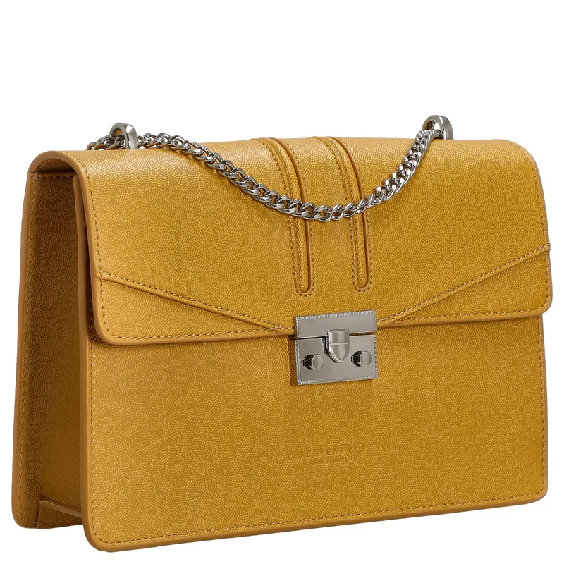 Seidenfelt Roros Big - Schultertasche 28 cm (mustard)