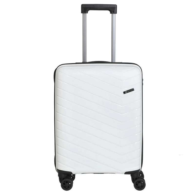 CHECK.IN Orlando - 4-Rollen-Kabinentrolley 55 cm (weiß)