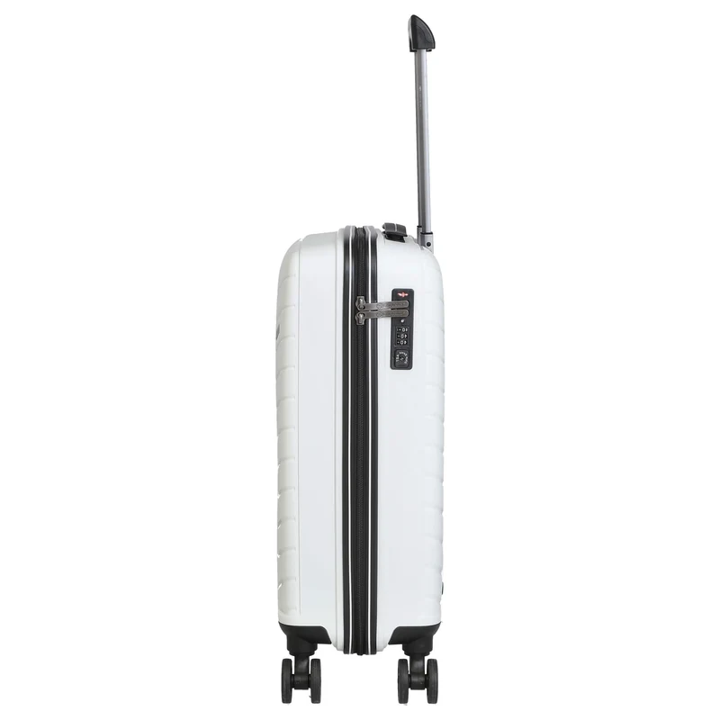 CHECK.IN Orlando - 4-Rollen-Kabinentrolley 55 cm (weiß)