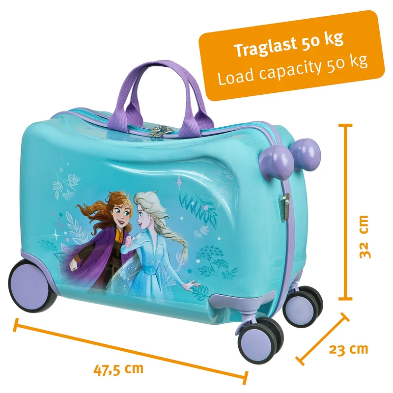 Undercover Frozen Ride-On - 4-Rollen-Kindertrolley 47.5 cm (Frozen)