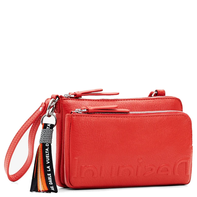 Desigual Mone Half Logo 22 Linda Mini - Umhängetasche 19 cm (orange)