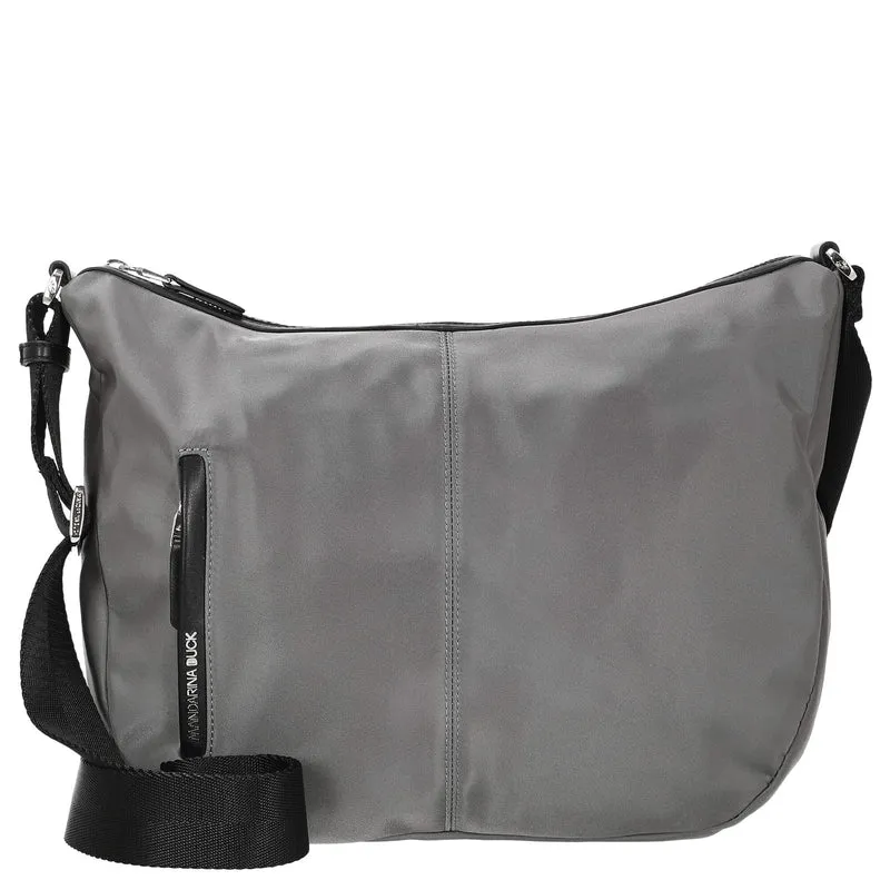 Mandarina Duck Hunter Hobo - Umhängetasche 36 cm (smoked pearl)
