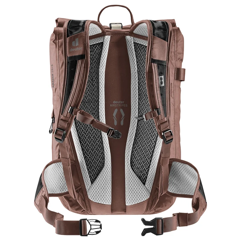 Deuter Amager 25+5 - wasserdichter Fahrradrucksack 15" 48 cm (raisin)