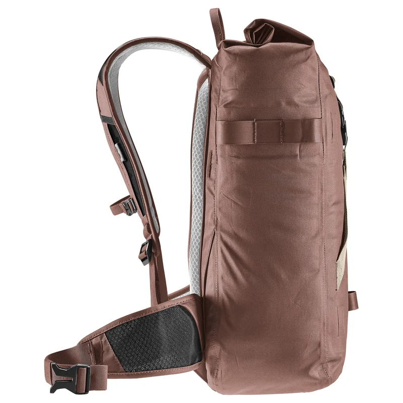 Deuter Amager 25+5 - wasserdichter Fahrradrucksack 15" 48 cm (raisin)