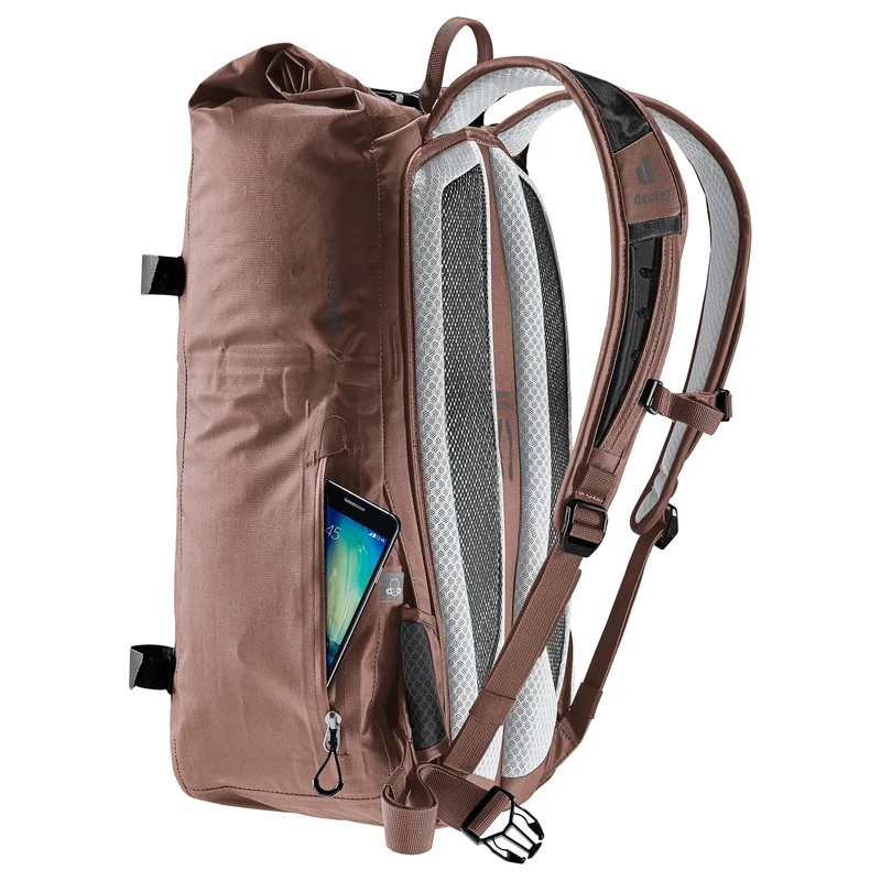 Deuter Amager 25+5 - wasserdichter Fahrradrucksack 15" 48 cm (raisin)