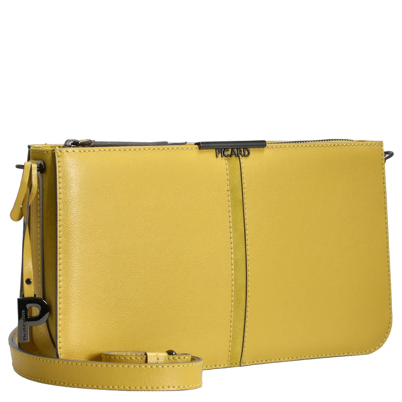 Picard Marie - Schultertasche 30 cm Rindsleder (lemon)
