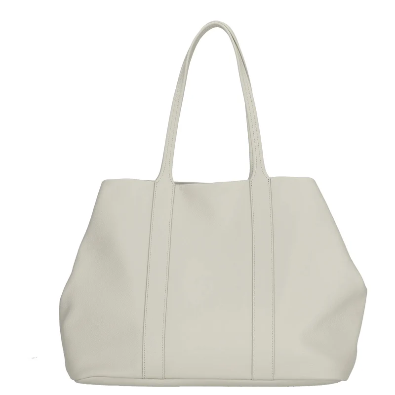 Lacoste City Court - Shopper XL 15" 40 cm (bone white)