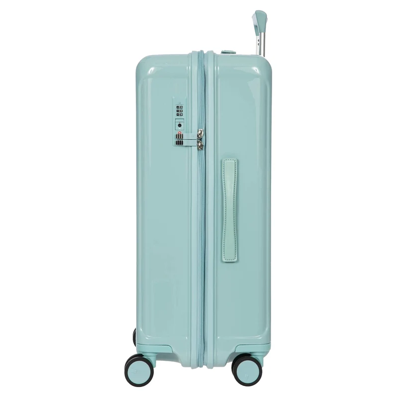Brics Positano - 4-Rollen-Trolley M 69 cm erw. (hellblau)
