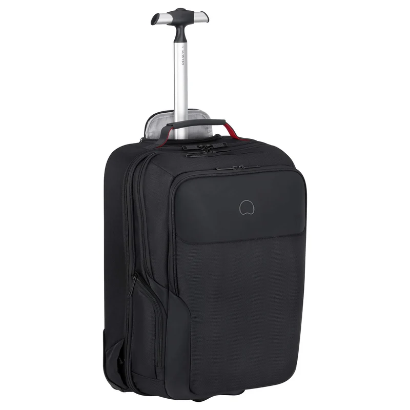 Delsey Paris Parvis Plus WPS 34 - 2-Rollen - Rucksacktrolley 17.3" S 51 cm (schwarz)