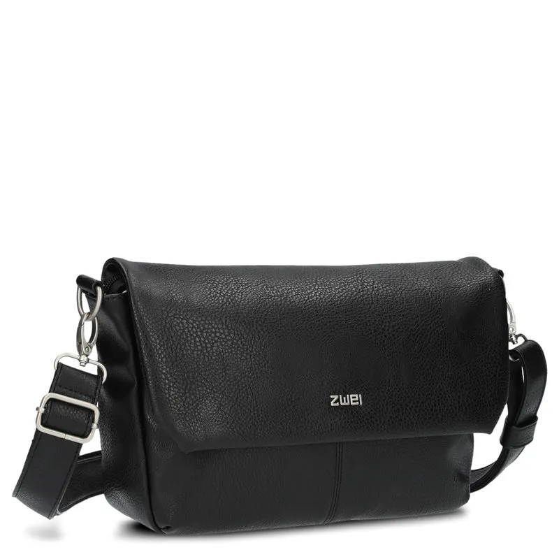 zwei Mademoiselle M60 - Umhängetasche 33 cm (black)