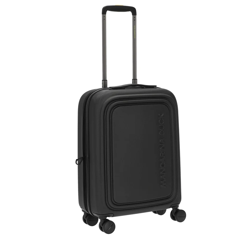 Mandarina Duck Logoduck+ - 4-Rollen-Kabinentrolley 52 cm erw. (black)
