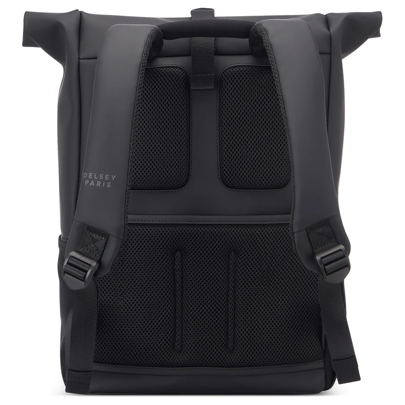 Delsey Paris Turenne Soft Rolltop - Rucksack 46 cm (schwarz)