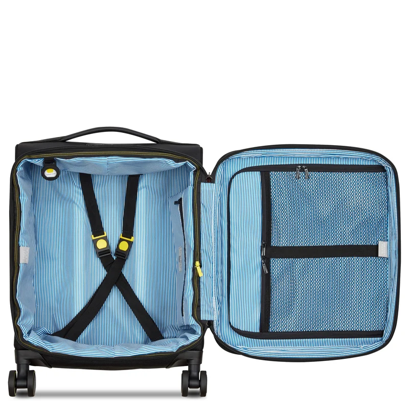 Delsey Paris Montmartre 3 - 4-Rollen-Kabinentrolley 55 cm erw. (schwarz)