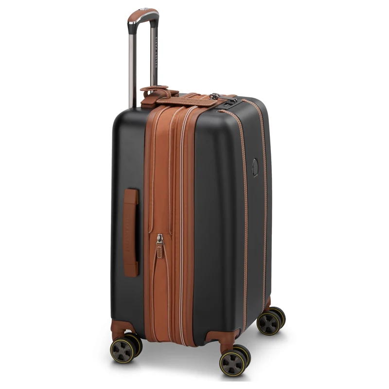Delsey Paris Cadence - 4-Rollen-Kabinentrolley 55 cm erw. (schwarz)