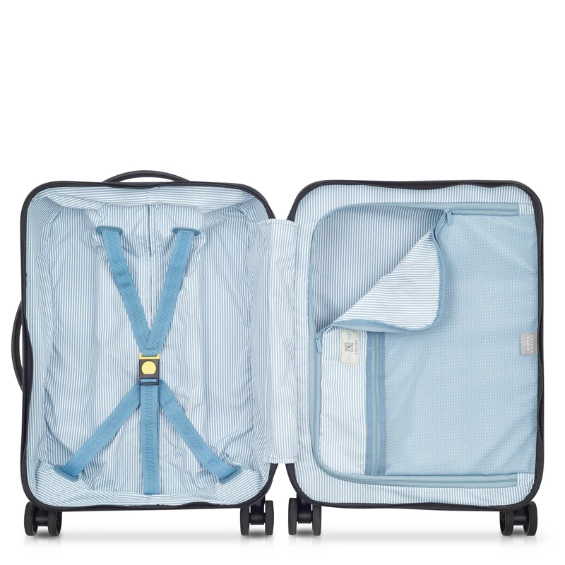 Delsey Paris Turenne 2.0 - 4-Rollen-Kabinentrolley Slim 55 cm (nachtblau)