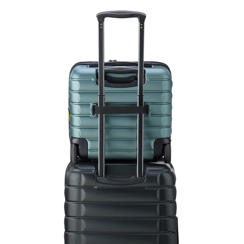 Delsey Paris Shadow 5.0 - 2-Rollen-Businesstrolley 38 cm erw. (gruen)