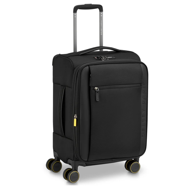 Delsey Paris Montmartre 3 - 4-Rollen-Kabinentrolley 55 cm erw. (schwarz)