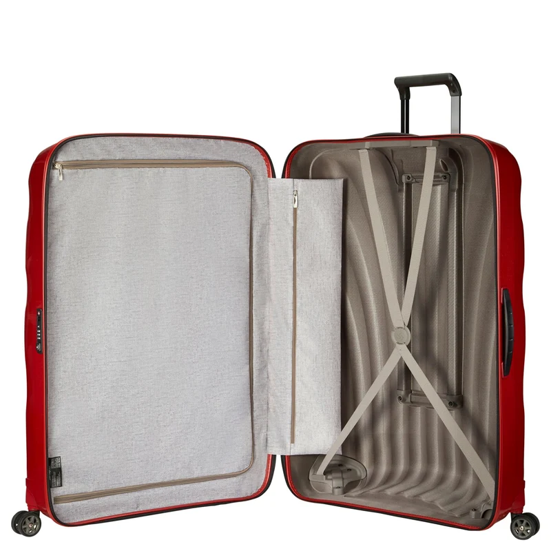 Samsonite Selection C-Lite - 4-Rollen-Trolley 86 cm (chili red)