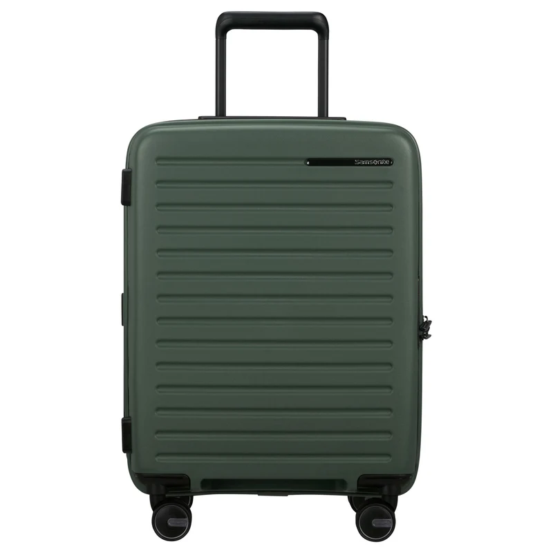 Samsonite Selection Restackd - 4-Rollen-Kabinentrolley 55 cm erw. (sage)