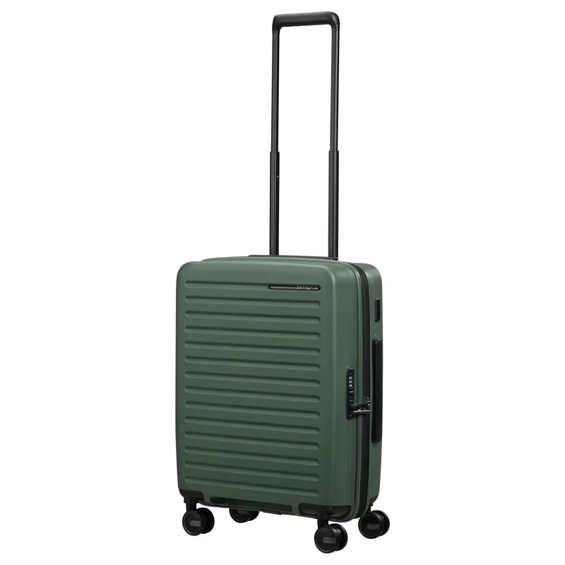 Samsonite Selection Restackd - 4-Rollen-Kabinentrolley 55 cm erw. (sage)