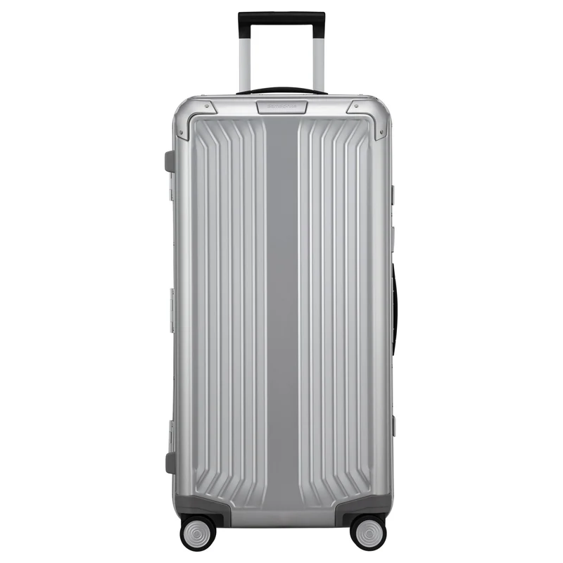 Samsonite Selection Lite-Box Alu Trunk - 4-Rollen-Trolley 80 cm (aluminium)